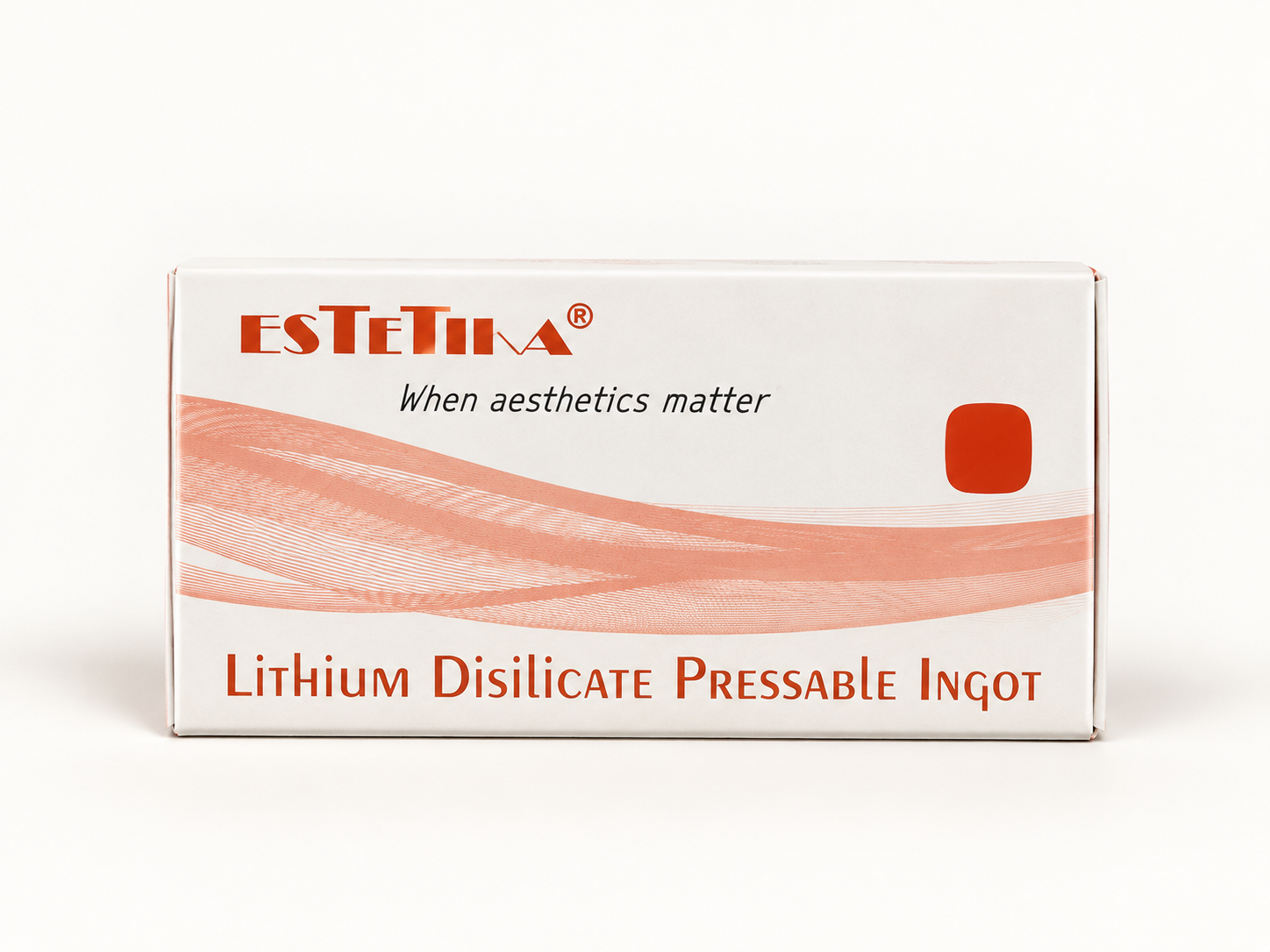Boîte ESTETIKA de lingotins en disilicate de lithium pressable